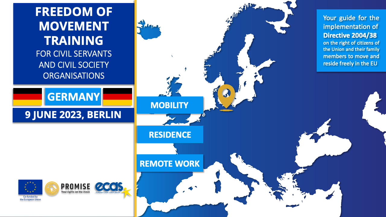 training on freedom of movement in Germany